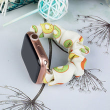 Заредете изображение във визуализатора на галерията – Cloth Watch 7 band 7/6/5/4/3/2 / SE (41/40 / 38mm) strap bracelet bracelet with elastic kiwi - TopMag
