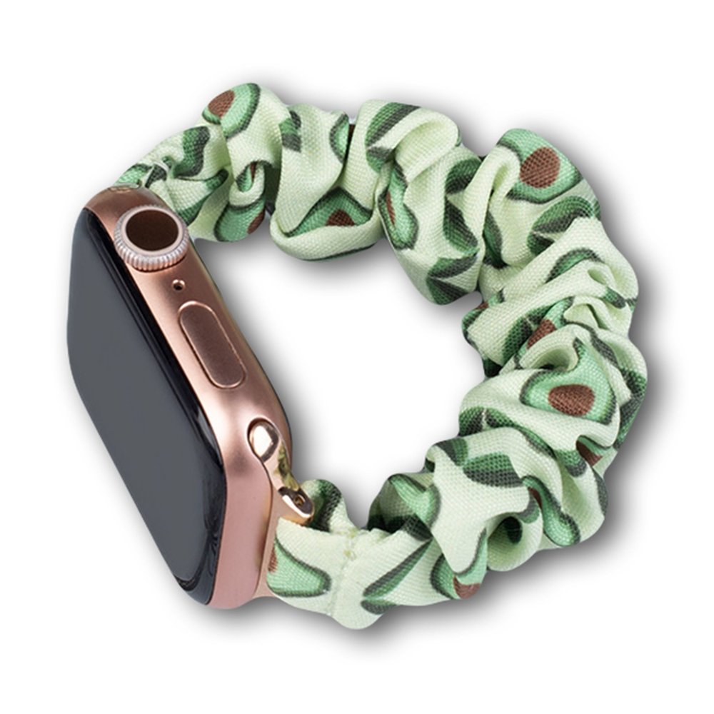 Cloth Watch 7 band 7/6/5/4/3/2 / SE (45/44 / 42mm) strap bracelet avocado elastic bracelet - TopMag