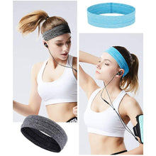 Заредете изображение във визуализатора на галерията – Elastic fabric headband for running fitness pink - TopMag
