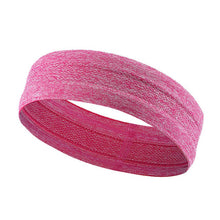 Заредете изображение във визуализатора на галерията – Elastic fabric headband for running fitness pink - TopMag
