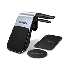 Заредете изображение във визуализатора на галерията – Ugreen magnetic car holder for the ventilation grille, silver (LP290) - TopMag
