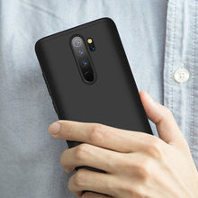 Заредете изображение във визуализатора на галерията – GKK 360 Protection Case Front and Back Case Full Body Cover Xiaomi Redmi 8A black

