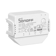 Заредете изображение във визуализатора на галерията – Sonoff in-wall current switch Wi-Fi white (MINIR3) - TopMag
