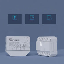 Заредете изображение във визуализатора на галерията – Sonoff in-wall current switch Wi-Fi white (MINIR3) - TopMag
