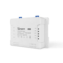 Заредете изображение във визуализатора на галерията – Sonoff Smart 4 Channel Relay Wi-Fi Current Switch White (4CHR3) - TopMag
