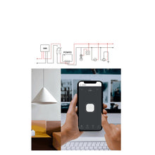 Заредете изображение във визуализатора на галерията – Sonoff POW R3 Smart Switch Wi-Fi Relay Meter Electric Power Consumption Meter (POWR3) - TopMag
