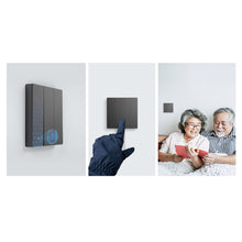 Заредете изображение във визуализатора на галерията – Sonoff smart 1-channel Wi-Fi wall switch black (M5-1C-80) - TopMag
