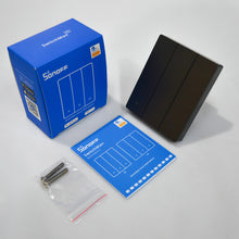 Заредете изображение във визуализатора на галерията – Sonoff Smart 3-Channel Wi-Fi Wall Switch Black (M5-3C-80) - TopMag
