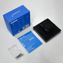 Заредете изображение във визуализатора на галерията – Sonoff Smart 3 Channel WiFi Wall Switch Black (M5-3C-86) - TopMag
