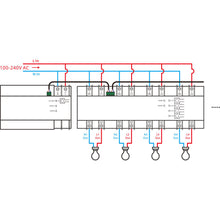 Заредете изображение във визуализатора на галерията – Sonoff SPM-4Relay stackable power meter - TopMag
