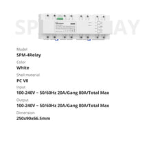 Заредете изображение във визуализатора на галерията – Sonoff SPM-4Relay stackable power meter - TopMag
