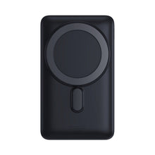 Заредете изображение във визуализатора на галерията – Baseus Magnetic Bracket Power Bank with MagSafe Wireless Charging 10000mAh 20W Navy Blue (PPCX000003) + USB Type C Baseus Xiaobai Series 60W 0.5m - TopMag
