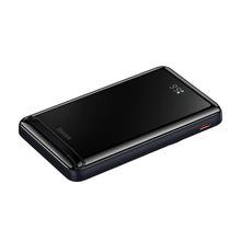 Заредете изображение във визуализатора на галерията – Baseus Magnetic Bracket Power Bank with MagSafe Wireless Charging 10000mAh 20W Navy Blue (PPCX000003) + USB Type C Baseus Xiaobai Series 60W 0.5m - TopMag

