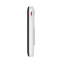 Заредете изображение във визуализатора на галерията – Baseus Magnetic Bracket Powerbank with MagSafe Wireless Charging 10000mAh 20W white (PPCX000002) + USB Type C Baseus Xiaobai Series 60W 0.5m - TopMag
