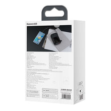 Заредете изображение във визуализатора на галерията – Baseus Qpow powerbank 10000mAh built-in USB Type-C cable 22.5W Quick Charge SCP AFC FCP black (PPQD020101) - TopMag
