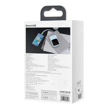 Заредете изображение във визуализатора на галерията – Baseus Qpow powerbank 10000mAh built-in USB Type-C cable 22.5W Quick Charge SCP AFC FCP blue (PPQD020103) - TopMag
