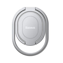 Заредете изображение във визуализатора на галерията – Baseus Rails self-adhesive ring holder phone stand silver (LUGD000012) - TopMag
