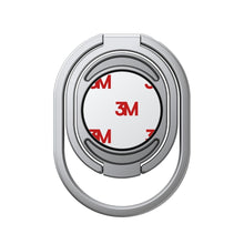 Заредете изображение във визуализатора на галерията – Baseus Rails self-adhesive ring holder phone stand silver (LUGD000012) - TopMag
