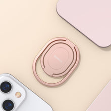 Заредете изображение във визуализатора на галерията – Baseus Rails self-adhesive ring holder pink phone stand (LUGD000015) - TopMag
