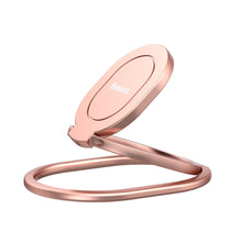 Заредете изображение във визуализатора на галерията – Baseus Rails self-adhesive ring holder pink phone stand (LUGD000015) - TopMag
