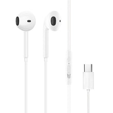 Заредете изображение във визуализатора на галерията – Dudao in-ear headphones with USB Type-C connector white (X3C) - TopMag
