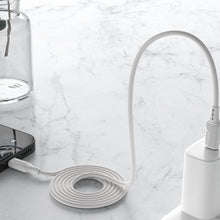 Заредете изображение във визуализатора на галерията – Dudao USB Type C - Lightning cable for charging and data transfer 20W PD 1m white (L6S_1M) - TopMag
