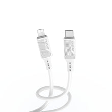 Заредете изображение във визуализатора на галерията – Dudao USB Type C - Lightning cable for charging and data transfer 20W PD 1m white (L6S_1M) - TopMag
