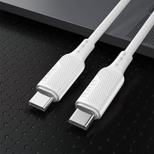Заредете изображение във визуализатора на галерията – Dudao USB Type C cable for charging and data transfer 100W PD 1m white (L5S_1M) - TopMag

