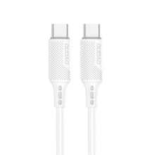 Заредете изображение във визуализатора на галерията – Dudao USB Type C cable for charging and data transfer 100W PD 1m white (L5S_1M) - TopMag
