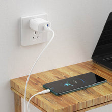 Заредете изображение във визуализатора на галерията – Dudao USB Type C cable for charging and data transfer 100W PD 1m white (L5S_1M) - TopMag
