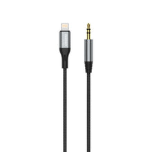 Заредете изображение във визуализатора на галерията – Dudao audio cable Lightning - mini jack 3.5mm gray (L11PRO) - TopMag
