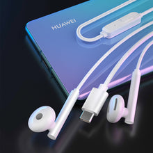 Заредете изображение във визуализатора на галерията – Dudao wired headphones USB Type C 1.2m white (X3B-W) - TopMag

