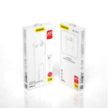 Заредете изображение във визуализатора на галерията – Dudao wired headphones USB Type C 1.2m white (X3B-W) - TopMag
