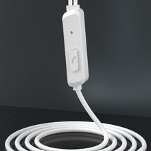 Заредете изображение във визуализатора на галерията – Dudao wired headphones USB Type C 1.2m white (X3B-W) - TopMag
