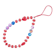 Заредете изображение във визуализатора на галерията – Multicolor phone lanyard pendant, string beads, pattern 2 - TopMag
