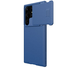 Заредете изображение във визуализатора на галерията – Nillkin CamShield S Case for Samsung Galaxy S23 Ultra Armored Cover Camera Cover blue
