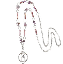 Заредете изображение във визуализатора на галерията – Lanyard pendant key chain, purple phone - TopMag
