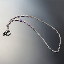 Заредете изображение във визуализатора на галерията – Lanyard pendant key chain, purple phone - TopMag
