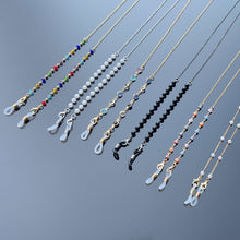 Заредете изображение във визуализатора на галерията – Chain pendant for glasses ornament beads string (pattern 6) - TopMag
