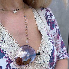 Заредете изображение във визуализатора на галерията – Chain pendant for glasses ornament beads string (pattern 3) - TopMag
