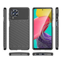 Заредете изображение във визуализатора на галерията – Thunder Case flexible armored cover for Samsung Galaxy M53 5G black - TopMag
