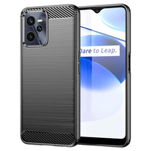 Заредете изображение във визуализатора на галерията – Carbon Case Flexible Cover Realme C35 black - TopMag
