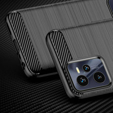 Заредете изображение във визуализатора на галерията – Carbon Case Flexible Cover Realme C35 black - TopMag
