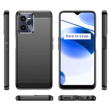 Заредете изображение във визуализатора на галерията – Carbon Case Flexible Cover Realme C35 black - TopMag
