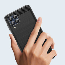 Заредете изображение във визуализатора на галерията – Carbon Case Flexible Cover Sleeve for Samsung Galaxy M53 5G black - TopMag
