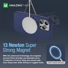 Заредете изображение във визуализатора на галерията – Amazing Thing Smoothie Magsafe Case IP146.7PSMBU for Iphone 14 Pro Max navy
