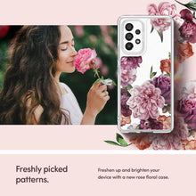 Заредете изображение във визуализатора на галерията – Spigen CYRILL CECILE GALAXY A53 5G ROSE FLORAL - TopMag
