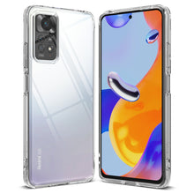 Заредете изображение във визуализатора на галерията – Ringke Fusion Cover Case with Gel Frame for Xiaomi Redmi Note 11 Pro 5G / 11 Pro transparent (F624E52) - TopMag
