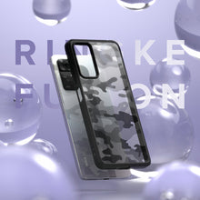 Заредете изображение във визуализатора на галерията – Ringke Fusion Matte Cover Case with Gel Frame for Xiaomi Redmi Note 11 Pro 5G / 11 Pro Black Camo Black (FM624E73) - TopMag

