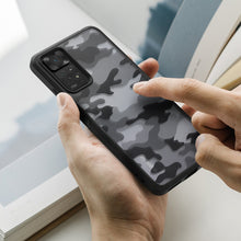 Заредете изображение във визуализатора на галерията – Ringke Fusion Matte Cover Case with Gel Frame for Xiaomi Redmi Note 11 Pro 5G / 11 Pro Black Camo Black (FM624E73) - TopMag
